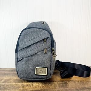 Triple Tree Canvas Sling Bag for Men & Women Crossbody Adjustable Strap